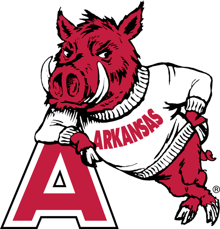 Arkansas Razorbacks 1951-1962 Primary Logo t shirts iron on transfers